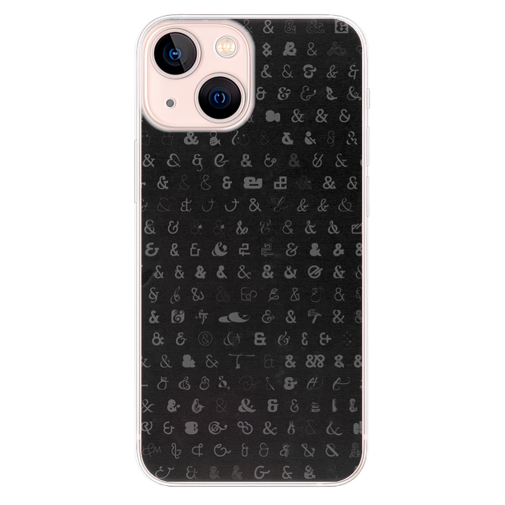Odolné silikónové puzdro iSaprio - Ampersand 01 - iPhone 13 mini
