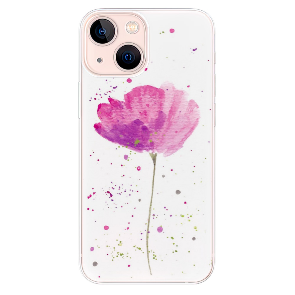 Odolné silikónové puzdro iSaprio - Poppies - iPhone 13 mini