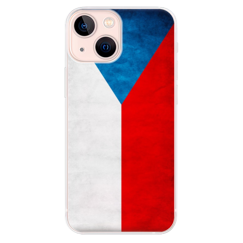 Odolné silikónové puzdro iSaprio - Czech Flag - iPhone 13 mini