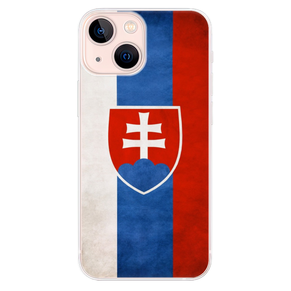 Odolné silikónové puzdro iSaprio - Slovakia Flag - iPhone 13 mini