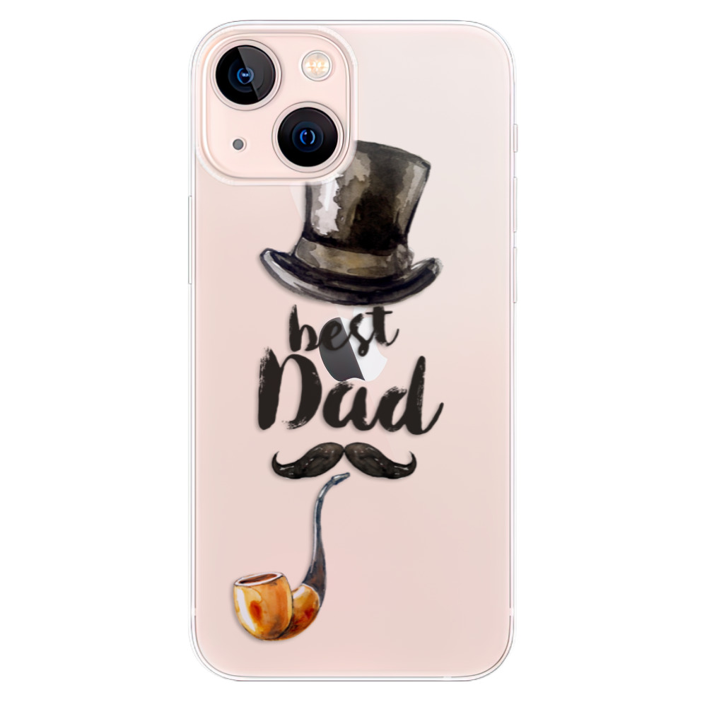 Odolné silikónové puzdro iSaprio - Best Dad - iPhone 13 mini