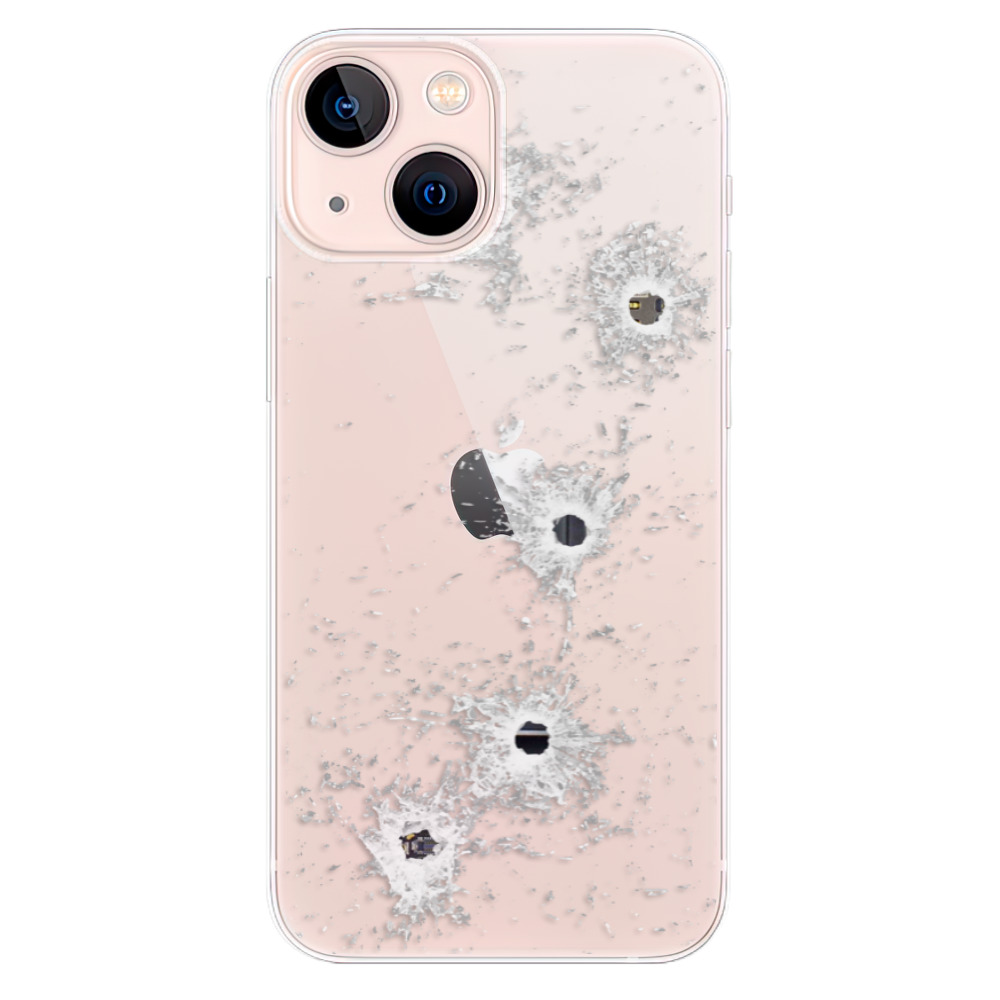 Odolné silikónové puzdro iSaprio - Gunshots - iPhone 13 mini