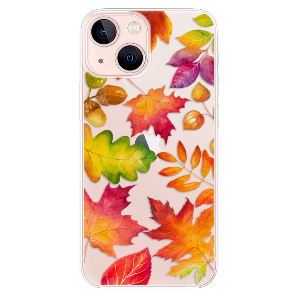Odolné silikónové puzdro iSaprio - Autumn Leaves 01 - iPhone 13 mini