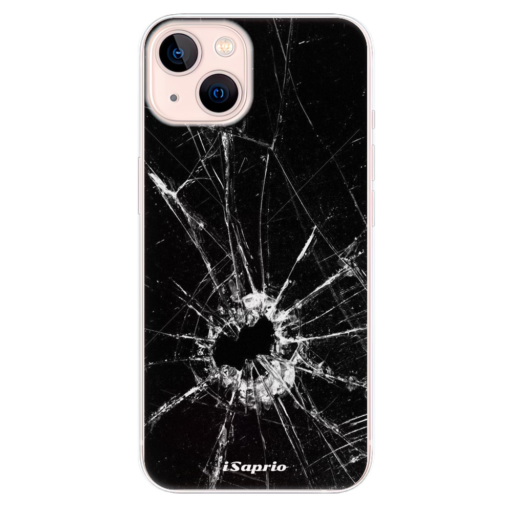 Odolné silikónové puzdro iSaprio - Broken Glass 10 - iPhone 13