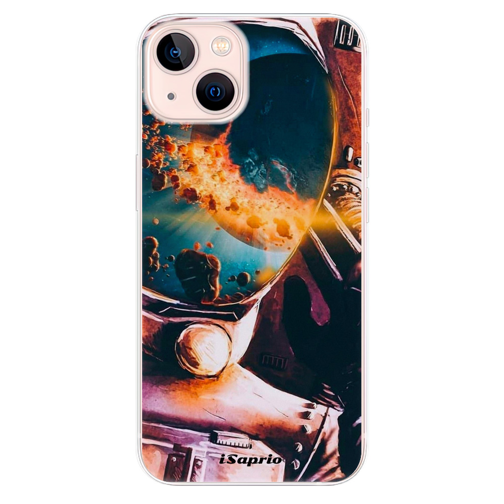 Odolné silikónové puzdro iSaprio - Astronaut 01 - iPhone 13
