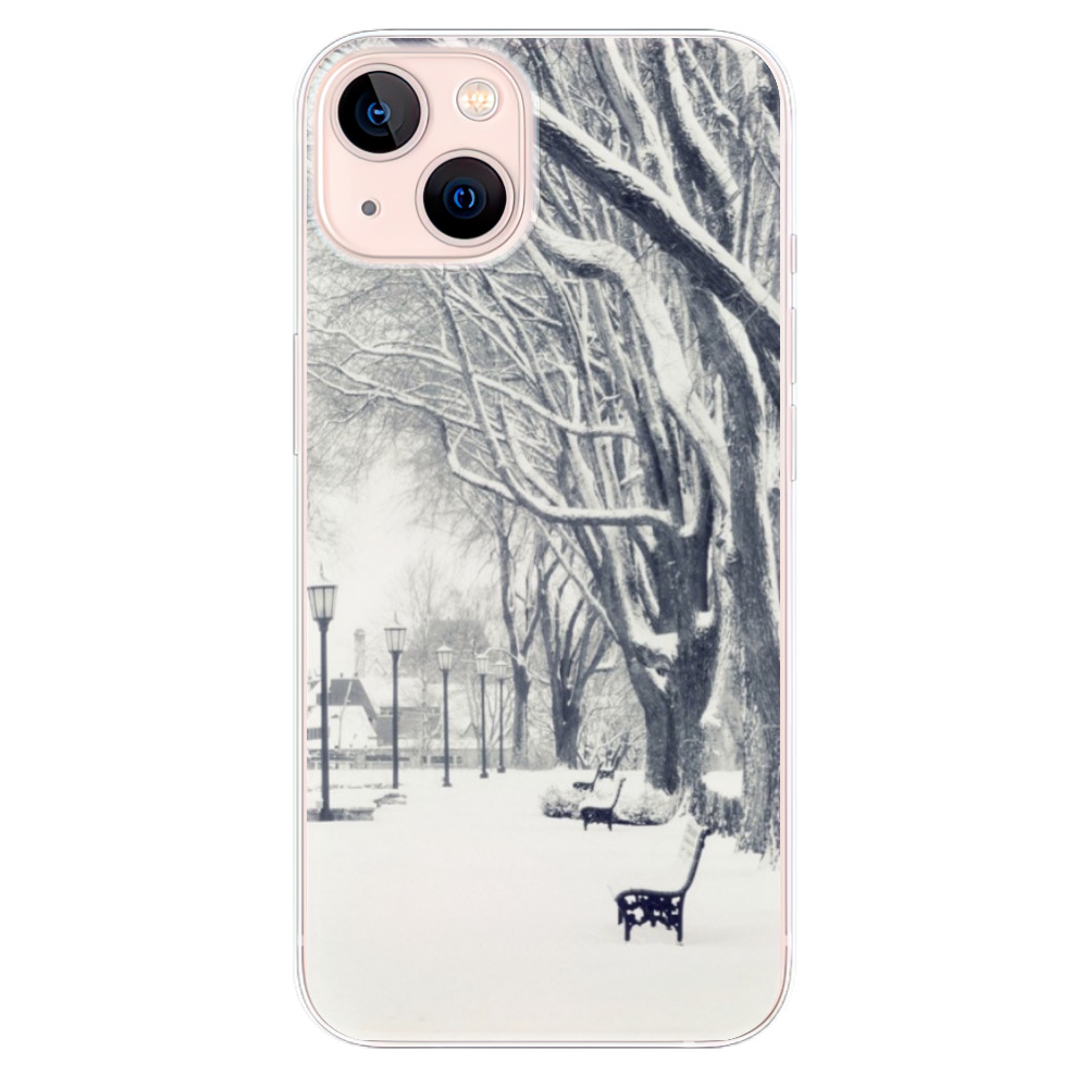 Odolné silikónové puzdro iSaprio - Snow Park - iPhone 13
