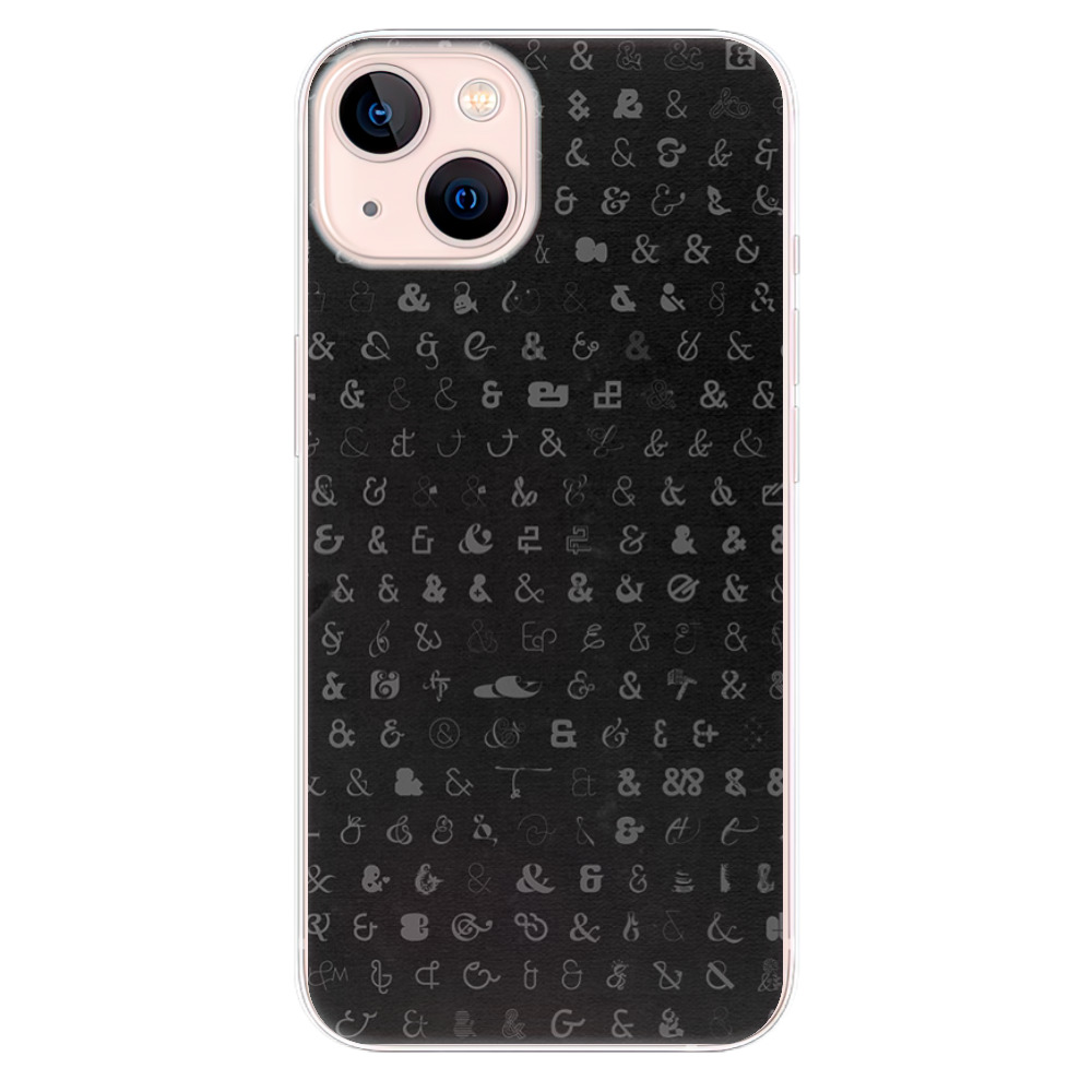 Odolné silikónové puzdro iSaprio - Ampersand 01 - iPhone 13