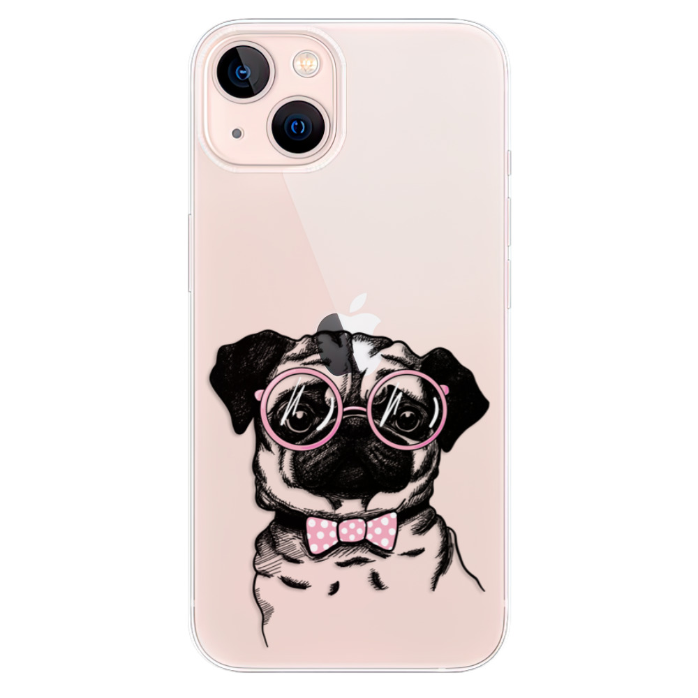Odolné silikónové puzdro iSaprio - The Pug - iPhone 13