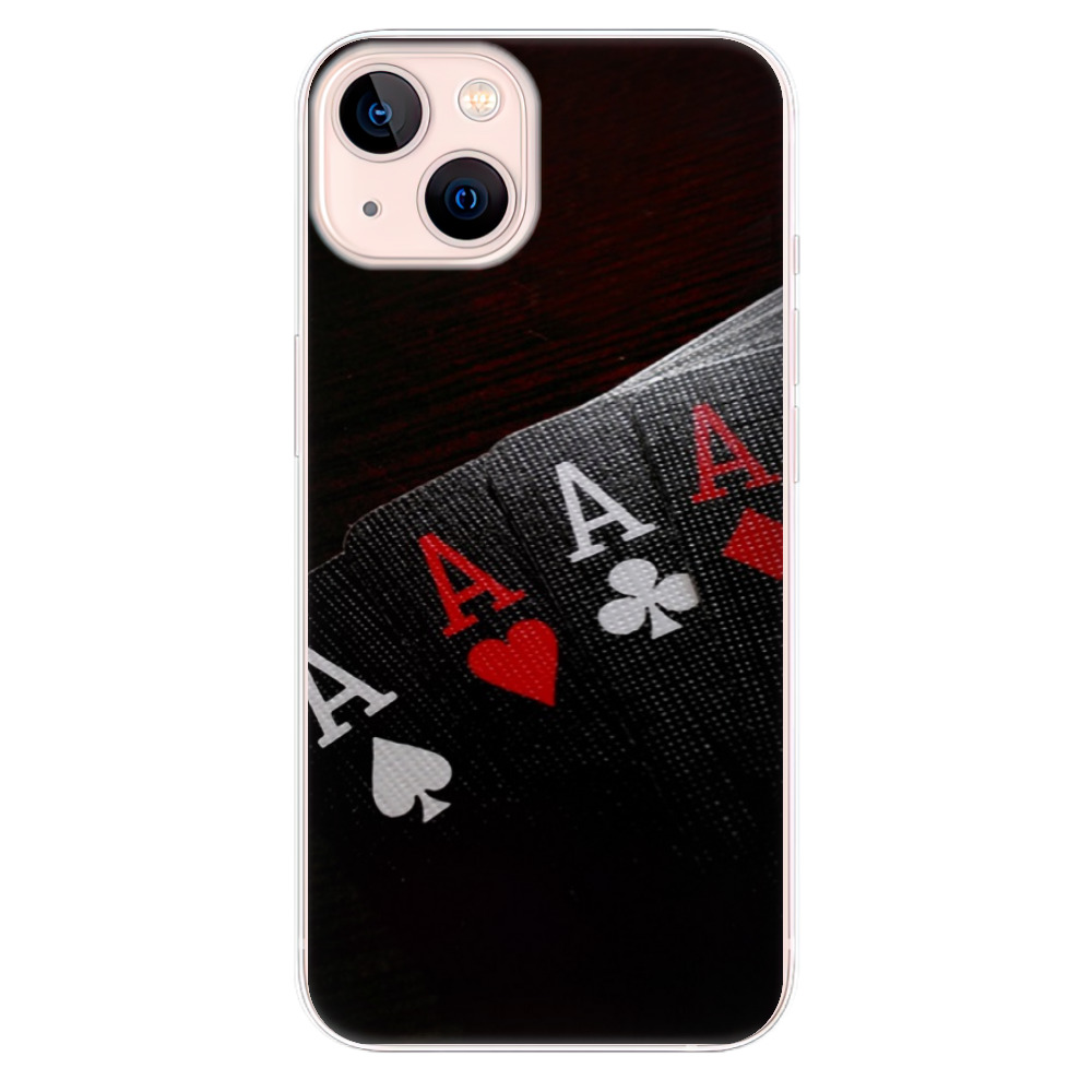 Odolné silikónové puzdro iSaprio - Poker - iPhone 13