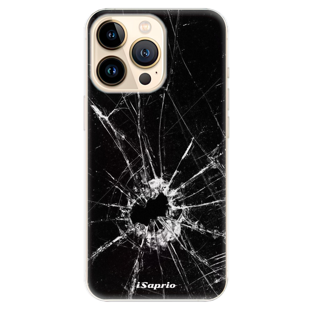 Odolné silikónové puzdro iSaprio - Broken Glass 10 - iPhone 13 Pro
