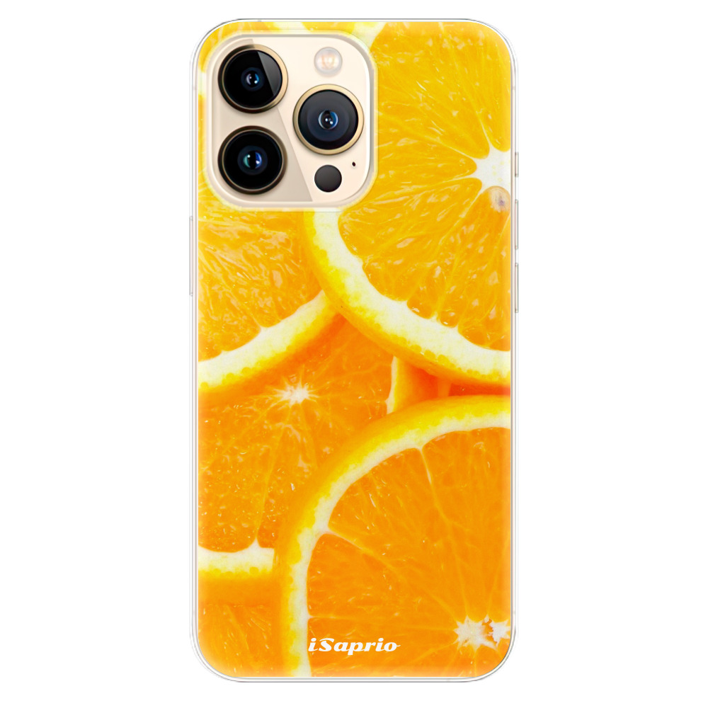 Odolné silikónové puzdro iSaprio - Orange 10 - iPhone 13 Pro