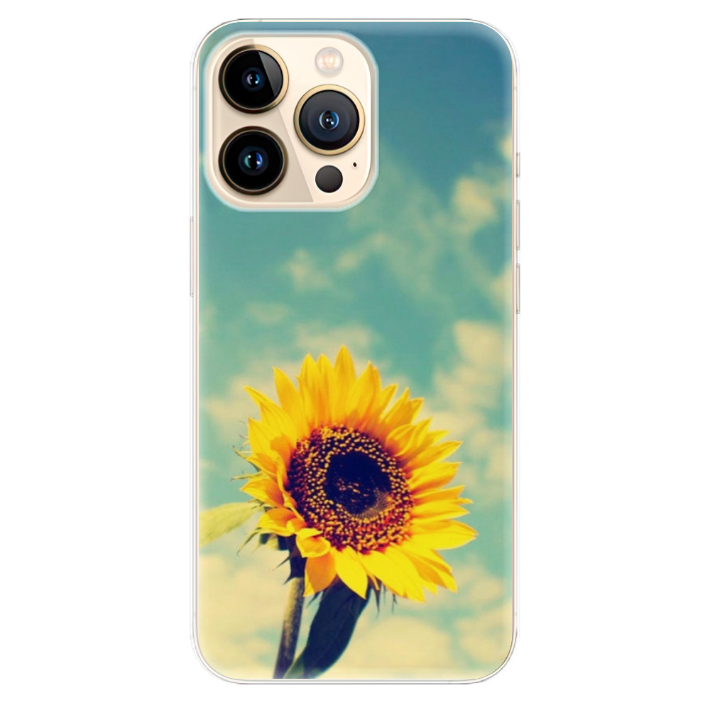 Odolné silikónové puzdro iSaprio - Sunflower 01 - iPhone 13 Pro