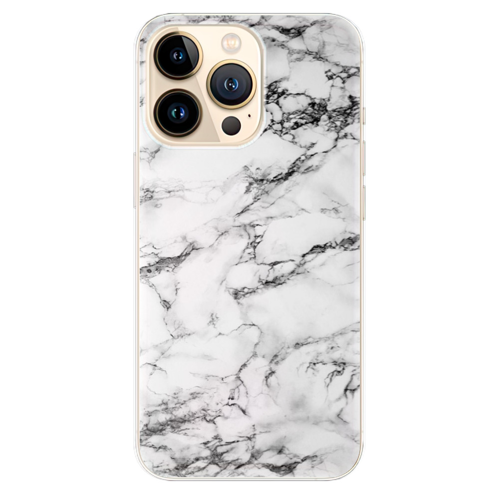 Odolné silikónové puzdro iSaprio - White Marble 01 - iPhone 13 Pro