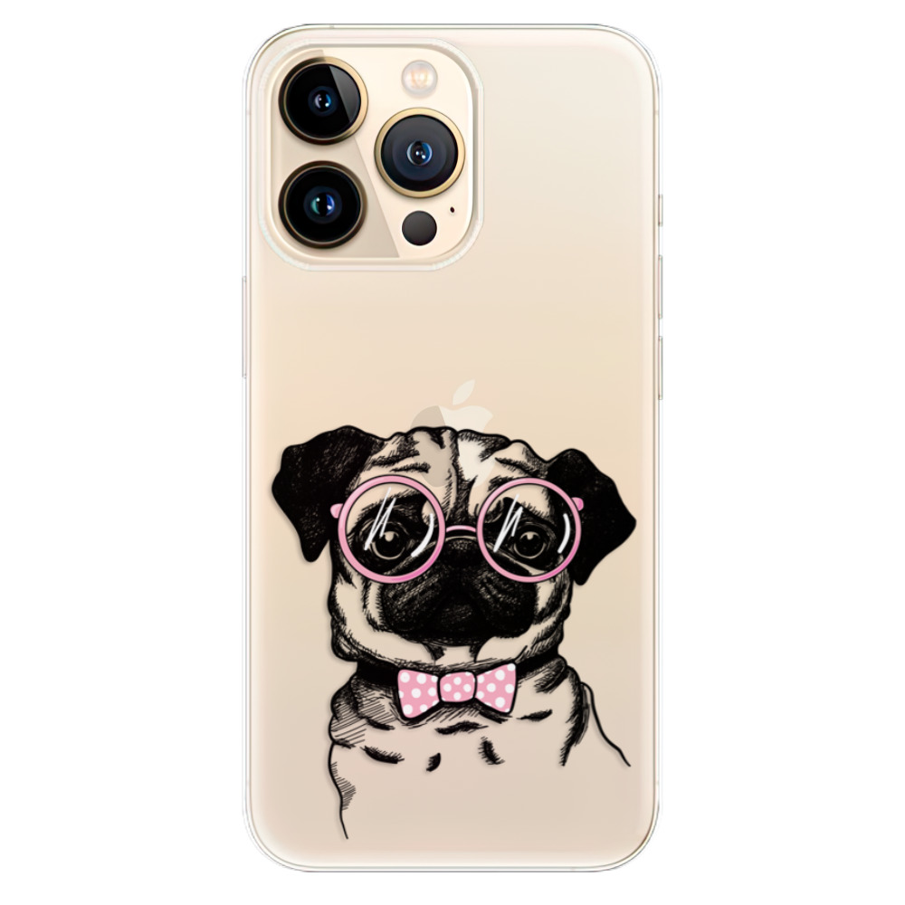 Odolné silikónové puzdro iSaprio - The Pug - iPhone 13 Pro