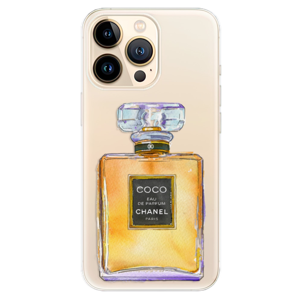 Odolné silikónové puzdro iSaprio - Chanel Gold - iPhone 13 Pro