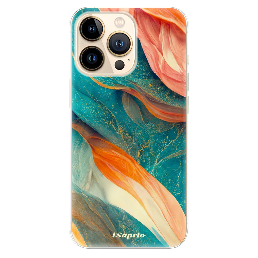 Odolné silikónové puzdro iSaprio - Abstract Marble - iPhone 13 Pro