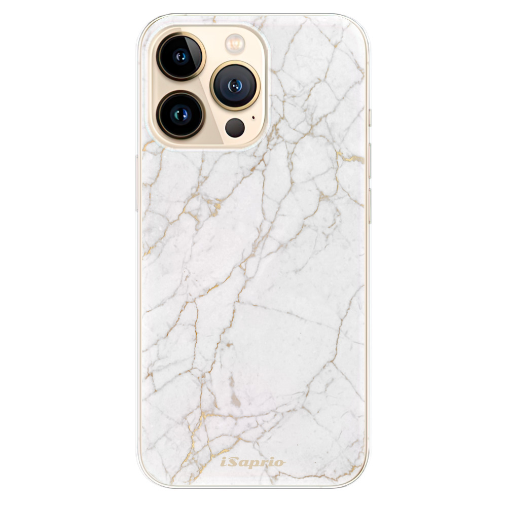Odolné silikónové puzdro iSaprio - GoldMarble 13 - iPhone 13 Pro Max
