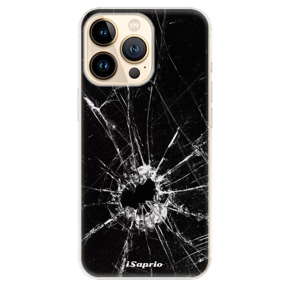 Odolné silikónové puzdro iSaprio - Broken Glass 10 - iPhone 13 Pro Max
