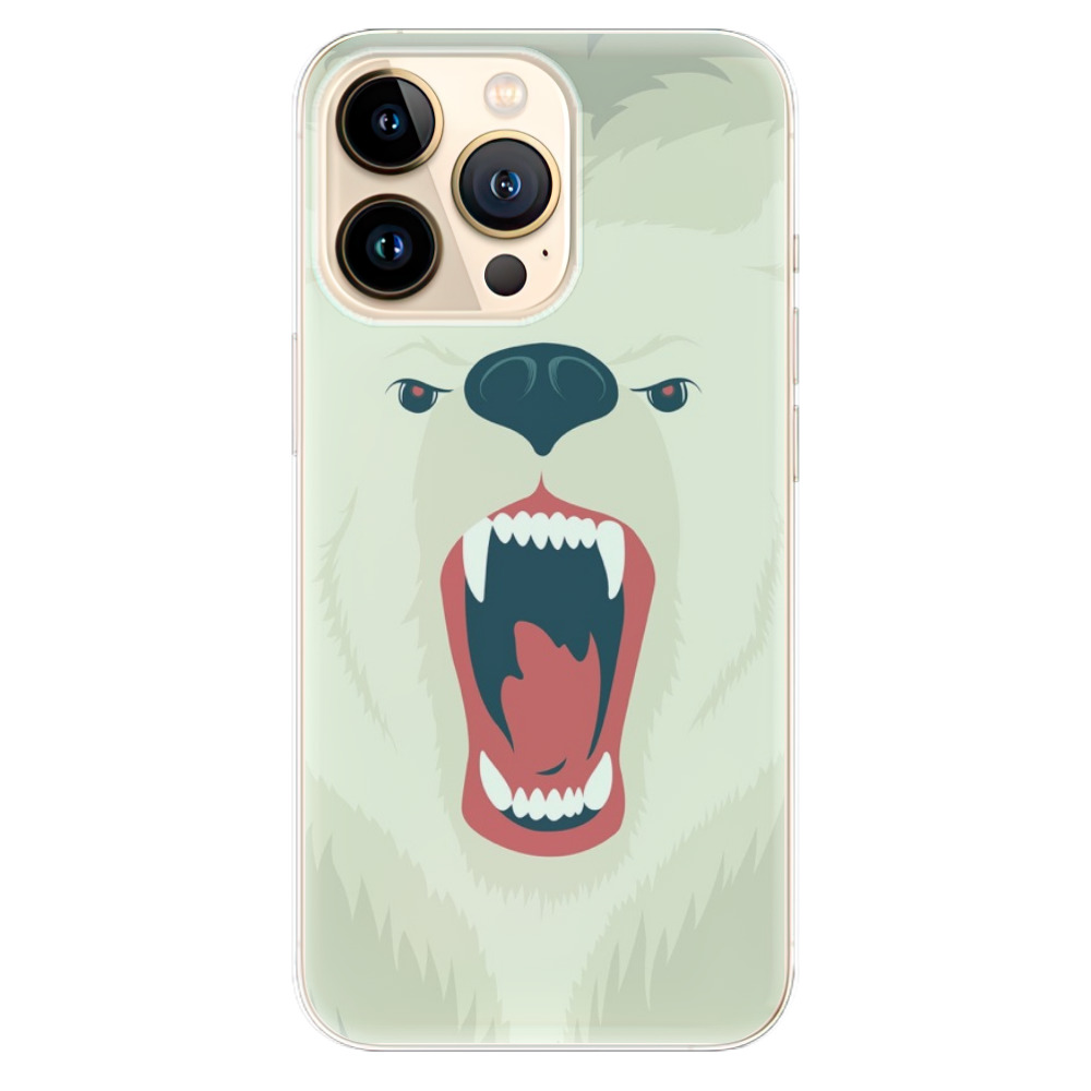 Odolné silikónové puzdro iSaprio - Angry Bear - iPhone 13 Pro Max