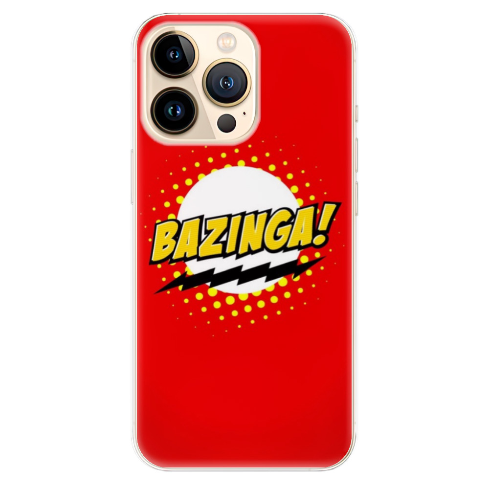 Odolné silikónové puzdro iSaprio - Bazinga 01 - iPhone 13 Pro Max