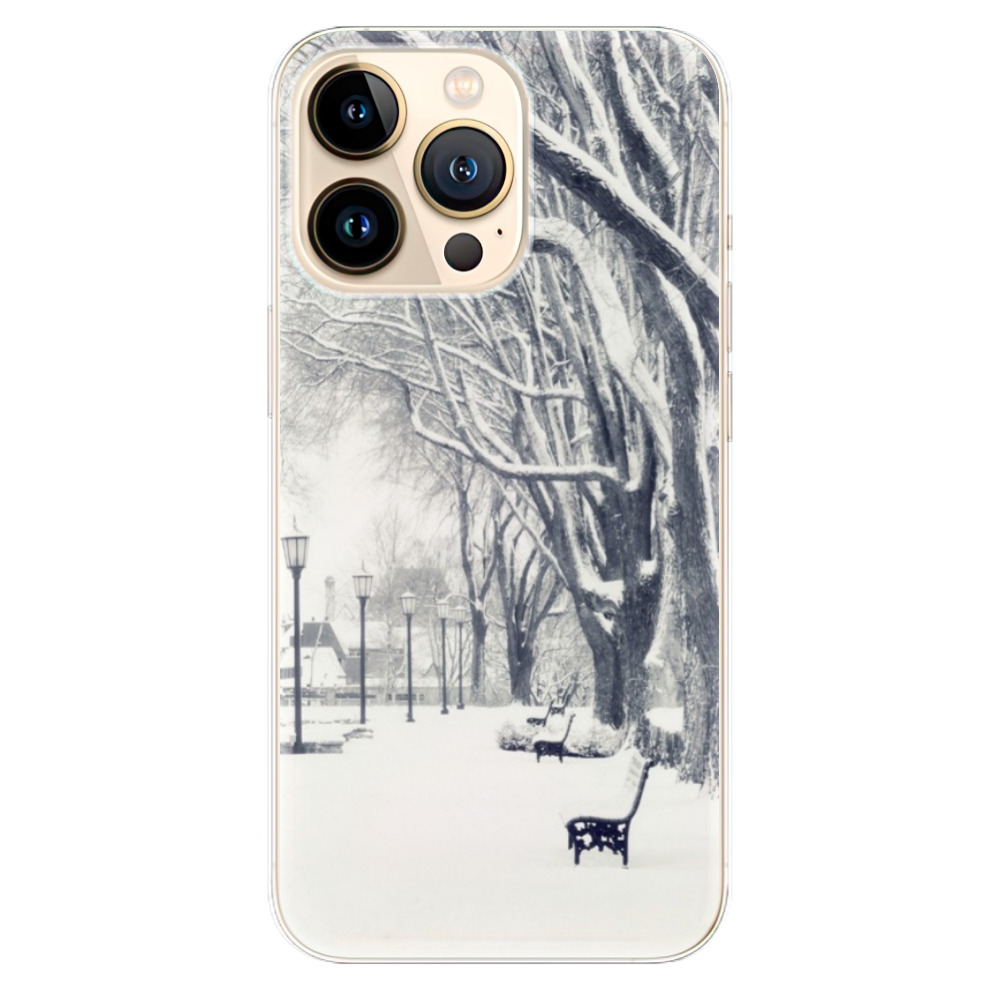 Odolné silikónové puzdro iSaprio - Snow Park - iPhone 13 Pro Max