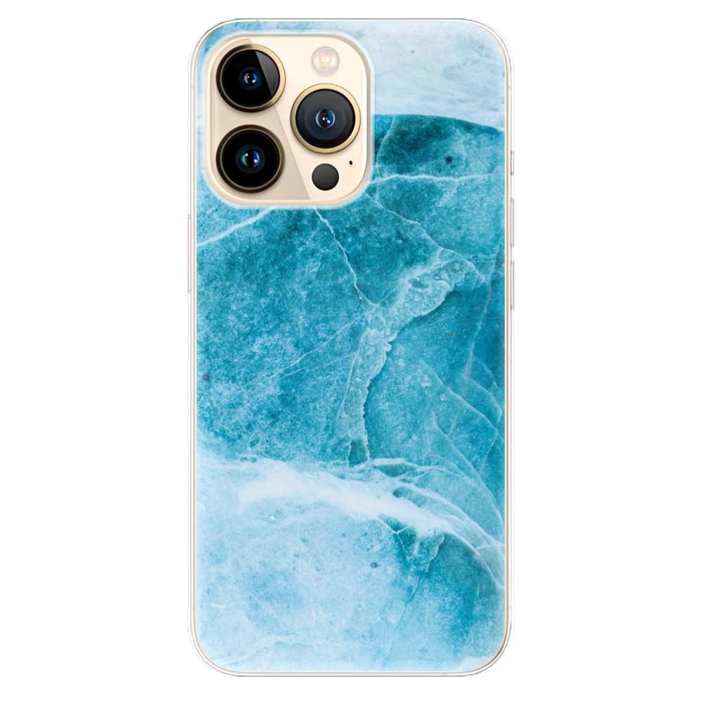 Odolné silikónové puzdro iSaprio - Blue Marble - iPhone 13 Pro Max