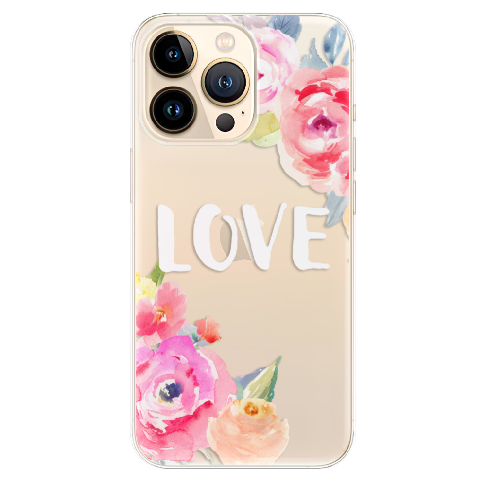 Odolné silikónové puzdro iSaprio - Love - iPhone 13 Pro Max