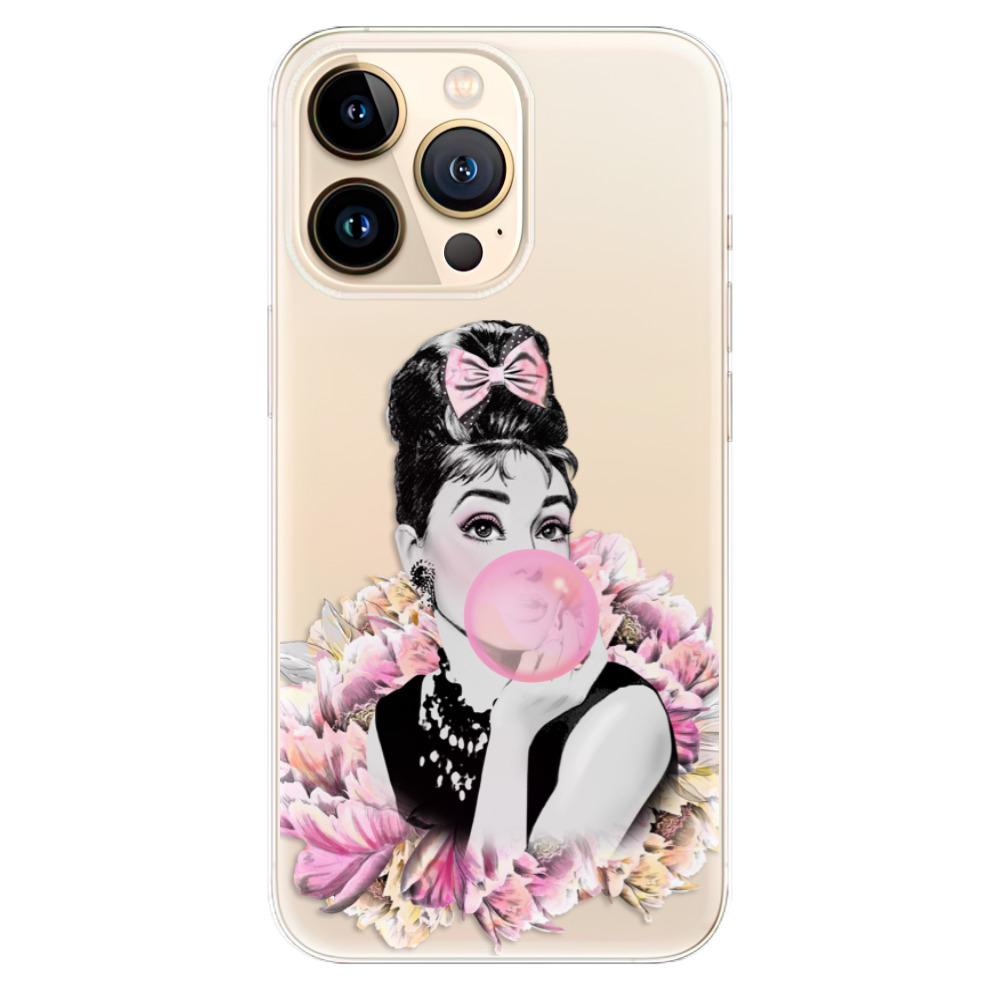 Odolné silikónové puzdro iSaprio - Pink Bubble - iPhone 13 Pro Max
