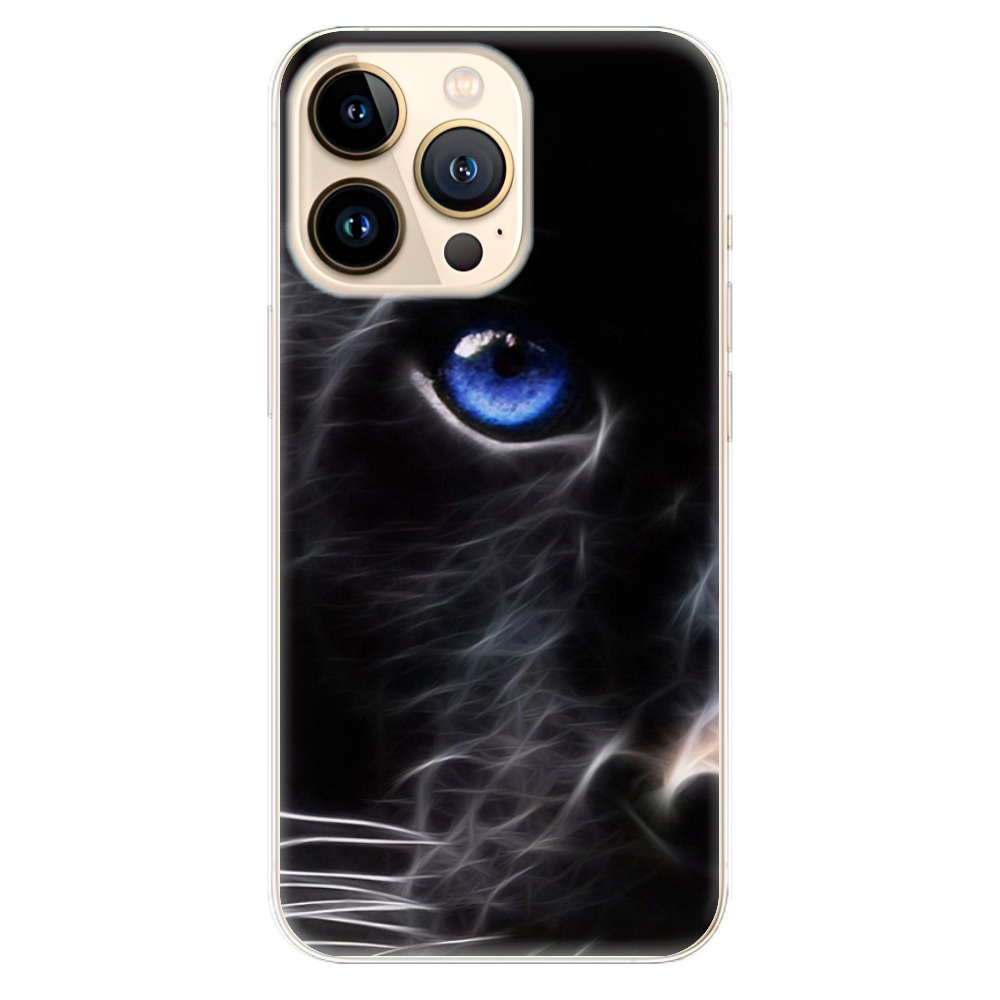 Odolné silikónové puzdro iSaprio - Black Puma - iPhone 13 Pro Max