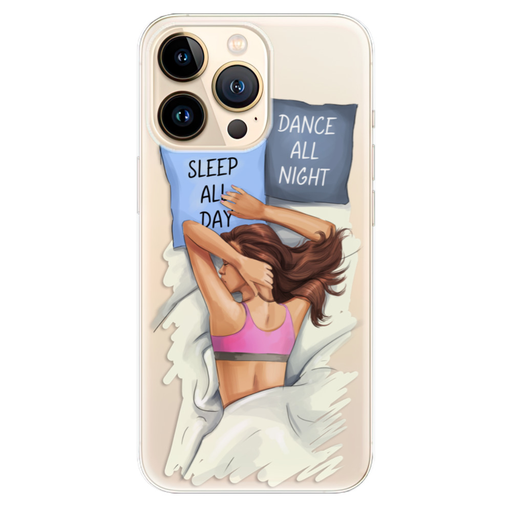 Odolné silikónové puzdro iSaprio - Dance and Sleep - iPhone 13 Pro Max