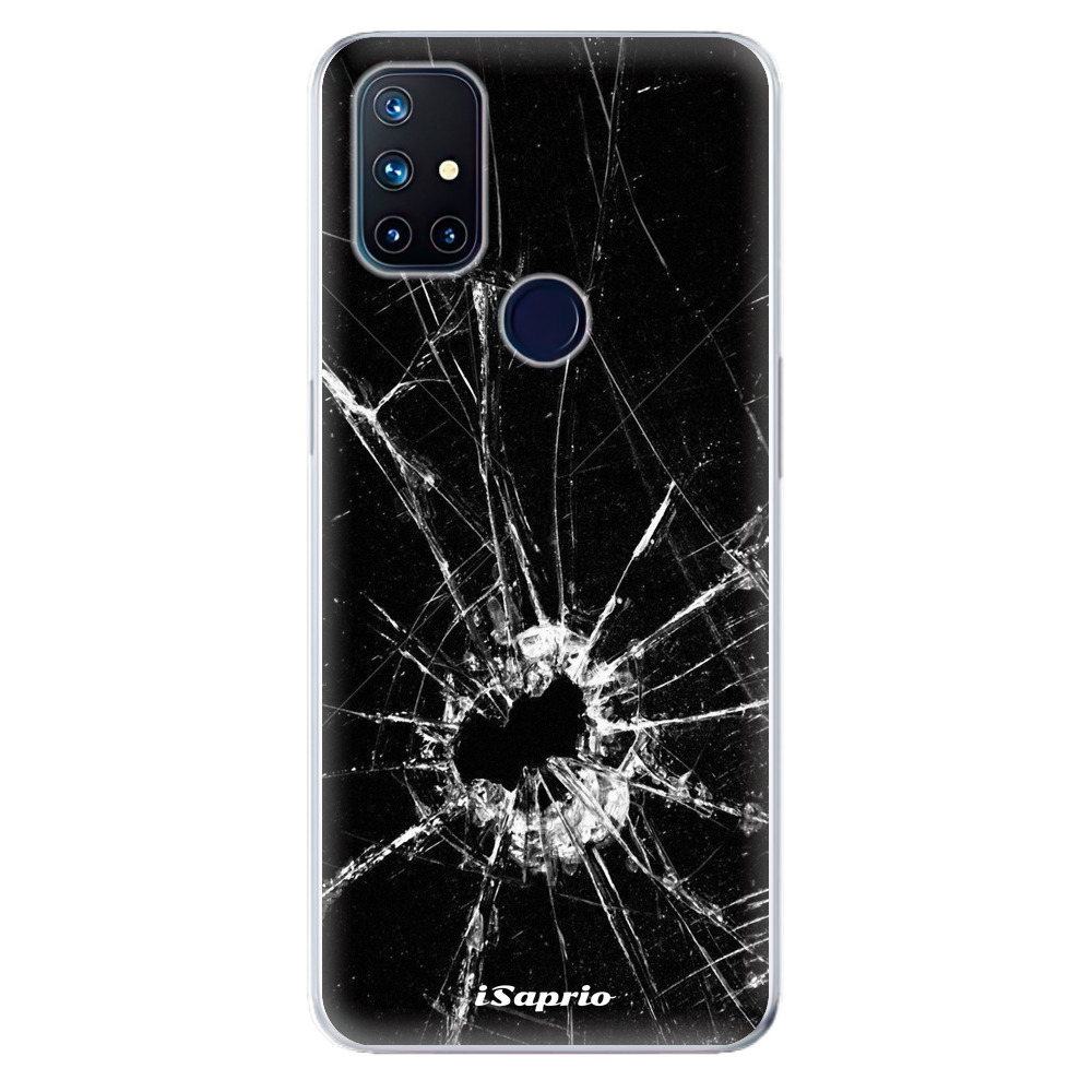 Odolné silikónové puzdro iSaprio - Broken Glass 10 - OnePlus Nord N10 5G
