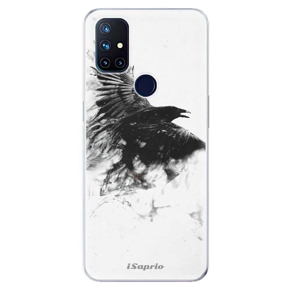 Odolné silikónové puzdro iSaprio - Dark Bird 01 - OnePlus Nord N10 5G