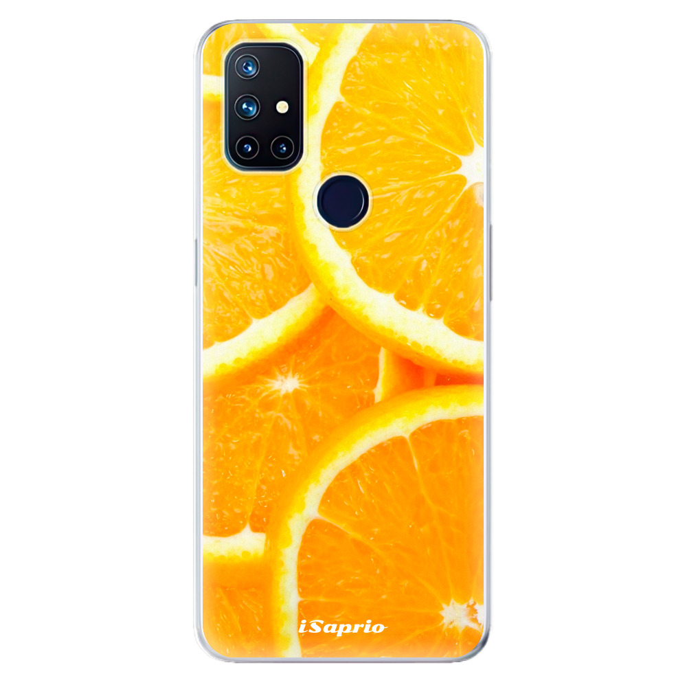 Odolné silikónové puzdro iSaprio - Orange 10 - OnePlus Nord N10 5G