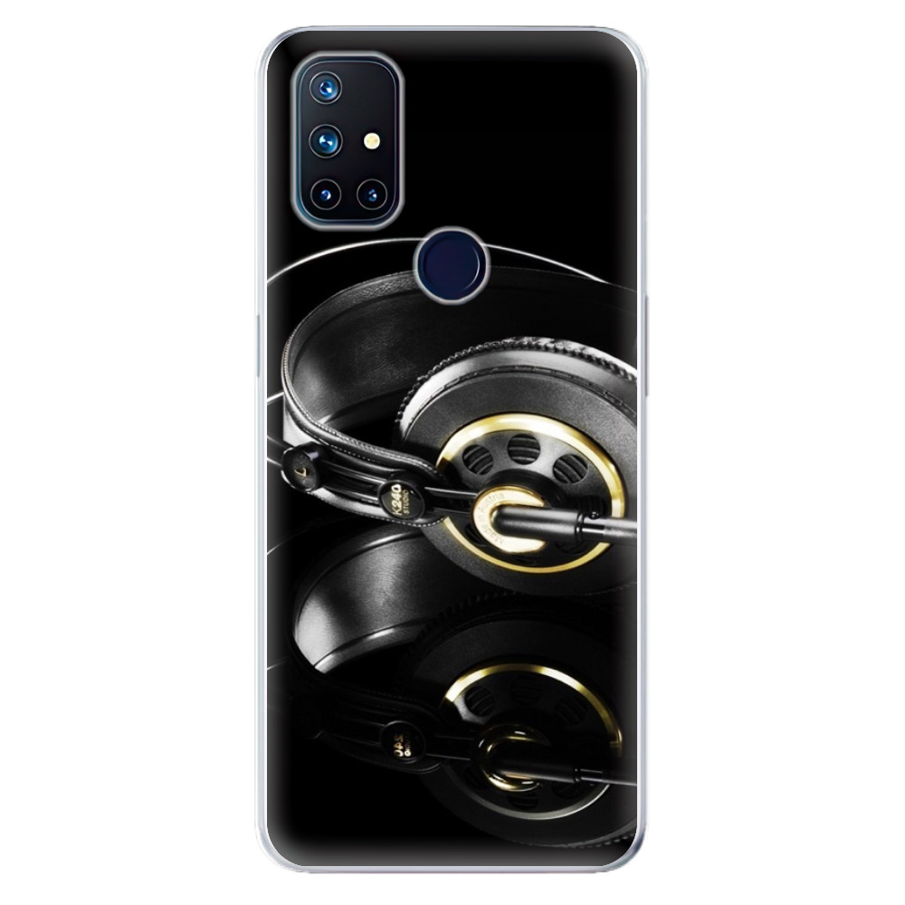 Odolné silikónové puzdro iSaprio - Headphones 02 - OnePlus Nord N10 5G
