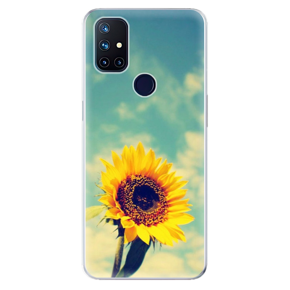 Odolné silikónové puzdro iSaprio - Sunflower 01 - OnePlus Nord N10 5G