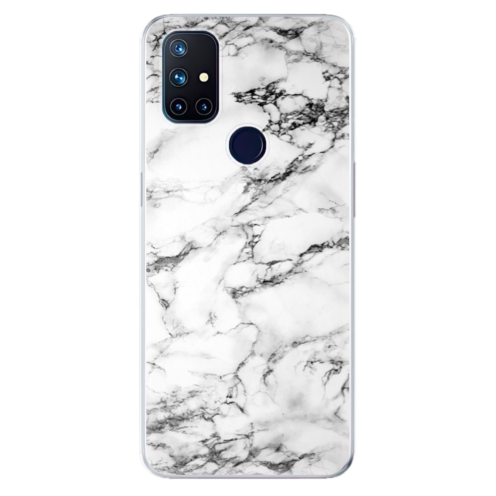 Odolné silikónové puzdro iSaprio - White Marble 01 - OnePlus Nord N10 5G