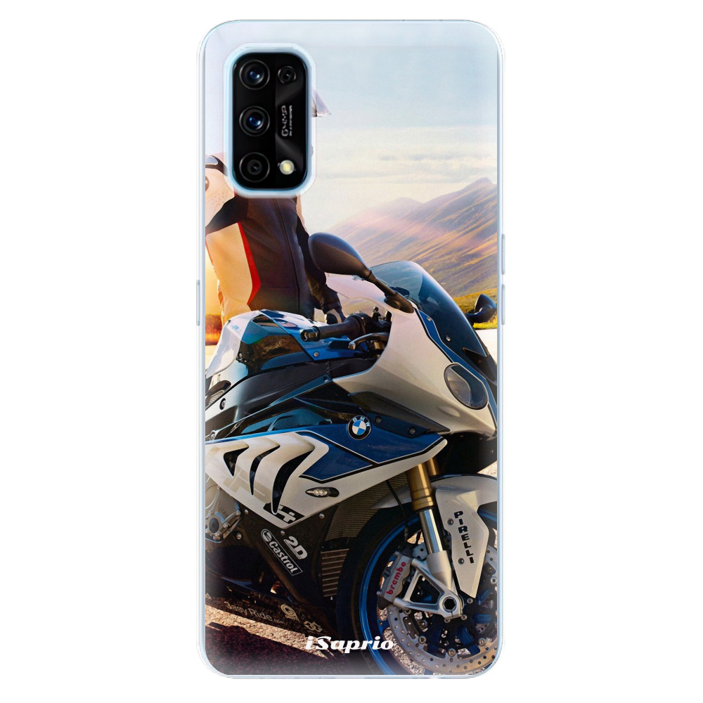 Odolné silikónové puzdro iSaprio - Motorcycle 10 - Realme 7 Pro