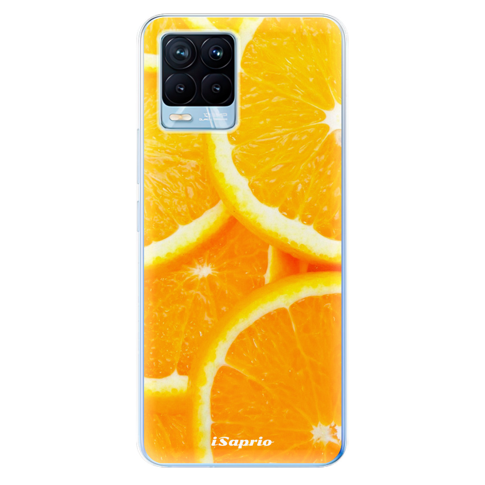 Odolné silikónové puzdro iSaprio - Orange 10 - Realme 8 / 8 Pro