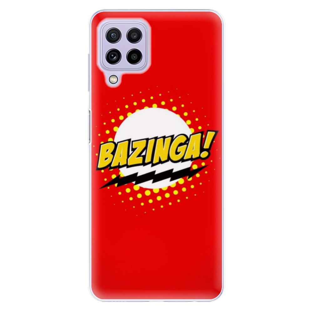 Odolné silikónové puzdro iSaprio - Bazinga 01 - Samsung Galaxy A22