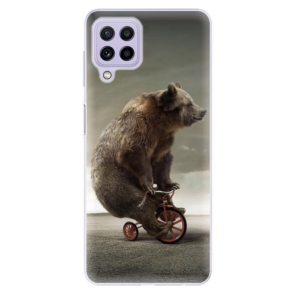 Odolné silikónové puzdro iSaprio - Bear 01 - Samsung Galaxy A22