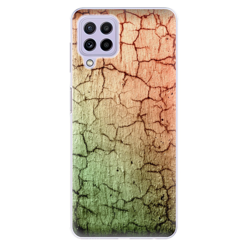 Odolné silikónové puzdro iSaprio - Cracked Wall 01 - Samsung Galaxy A22