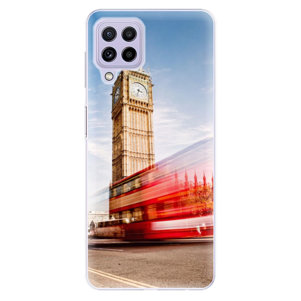 Odolné silikónové puzdro iSaprio - London 01 - Samsung Galaxy A22