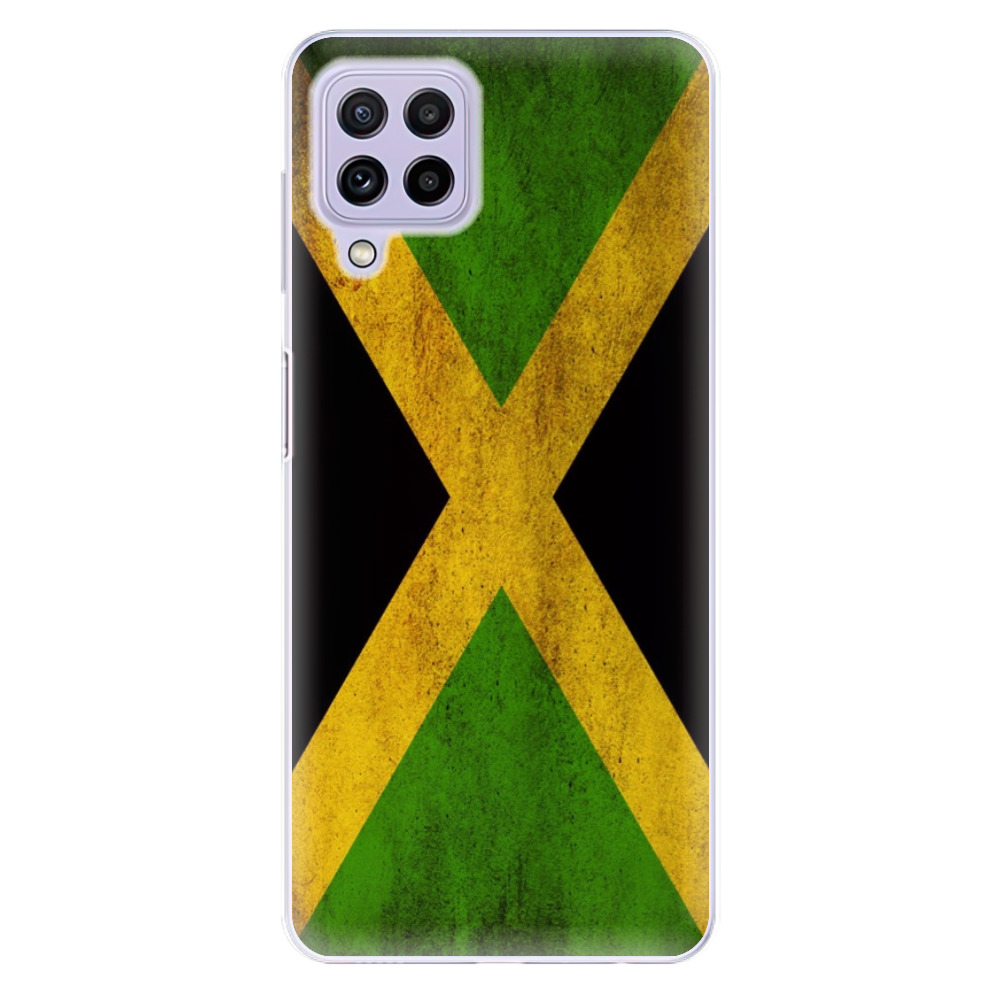 Odolné silikónové puzdro iSaprio - Flag of Jamaica - Samsung Galaxy A22