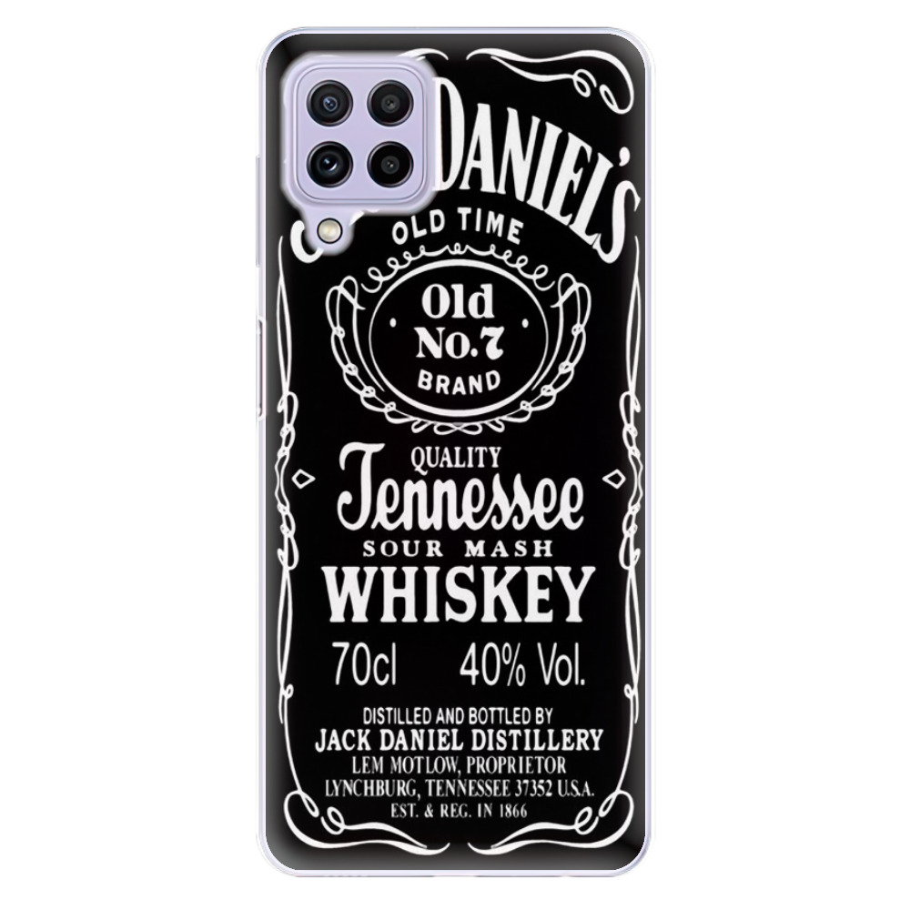 Odolné silikónové puzdro iSaprio - Jack Daniels - Samsung Galaxy A22