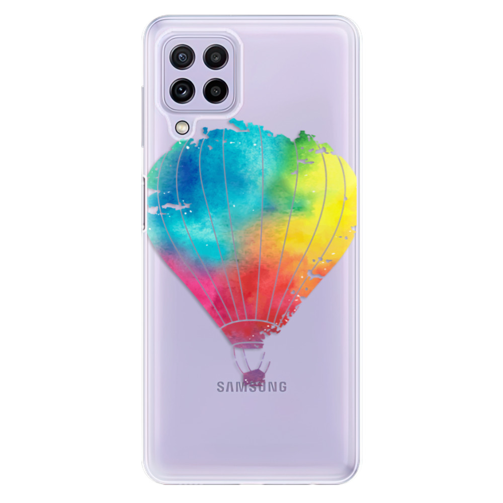 Odolné silikónové puzdro iSaprio - Flying Baloon 01 - Samsung Galaxy A22