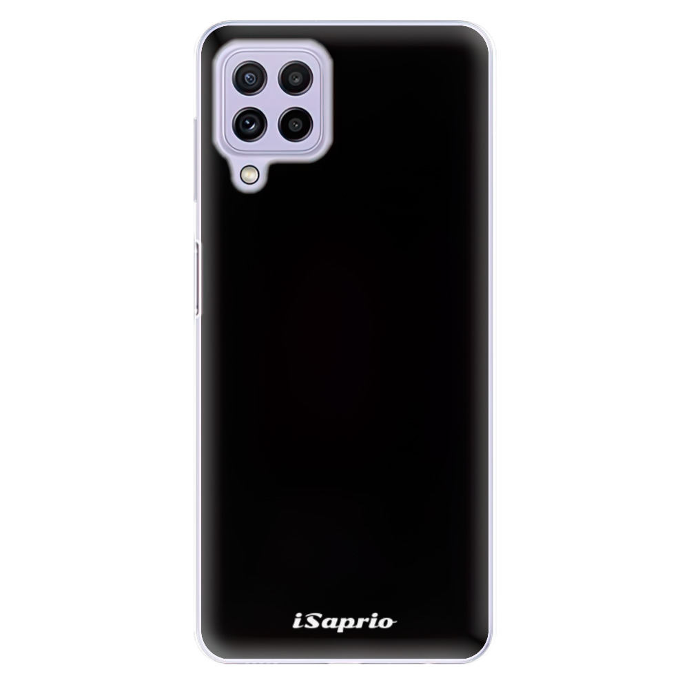 Odolné silikónové puzdro iSaprio - 4Pure - černý - Samsung Galaxy A22