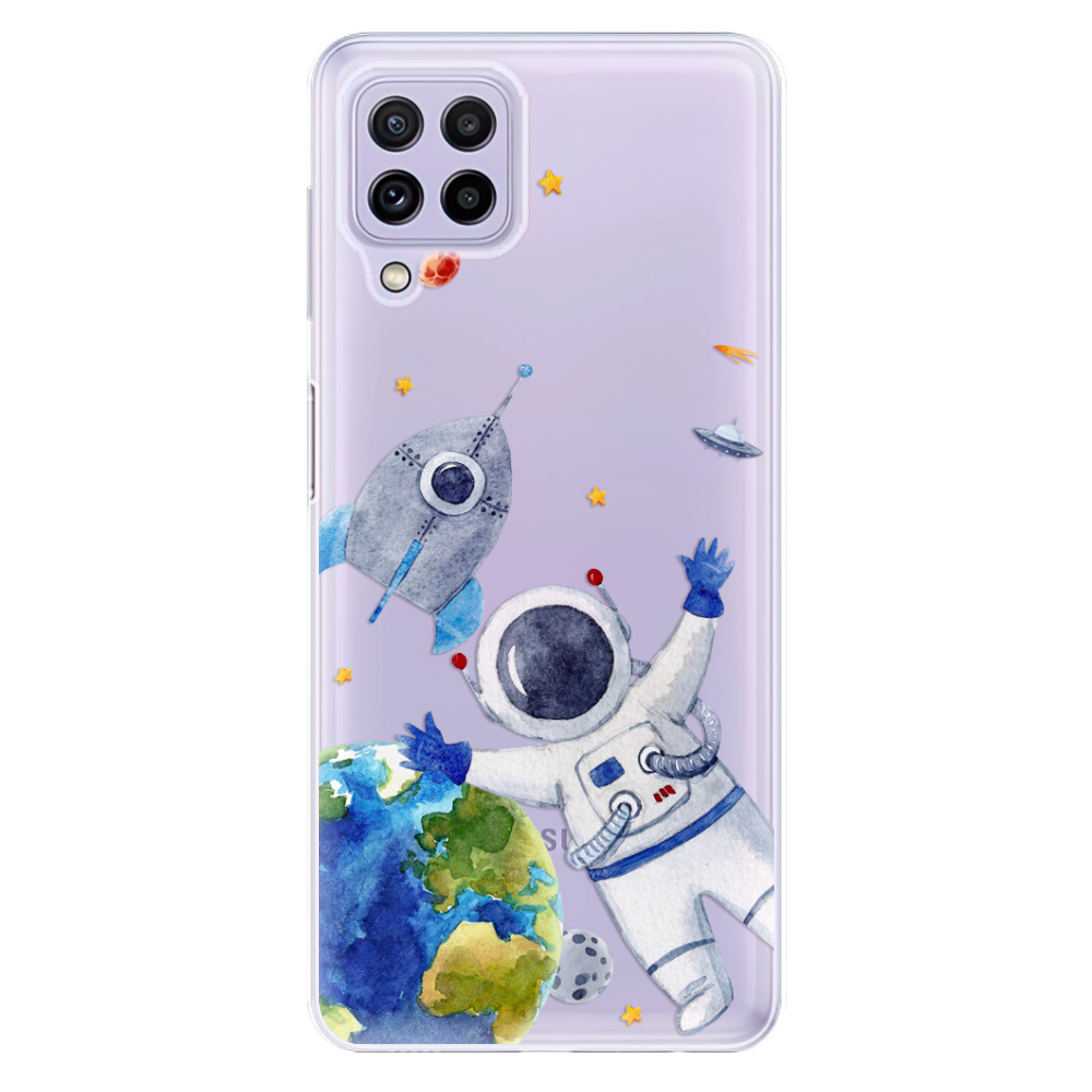 Odolné silikónové puzdro iSaprio - Space 05 - Samsung Galaxy A22