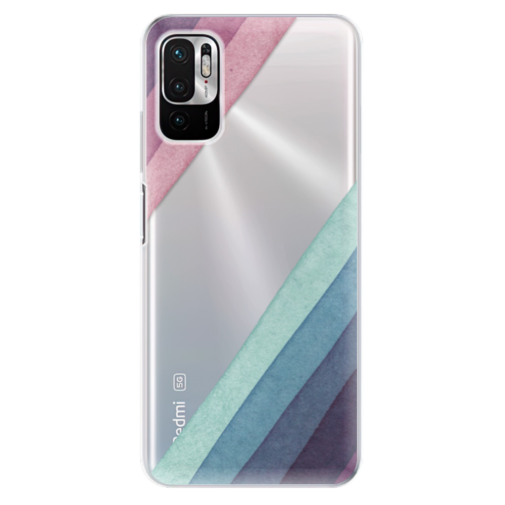 Odolné silikónové puzdro iSaprio - Glitter Stripes 01 - Xiaomi Redmi Note 10 5G