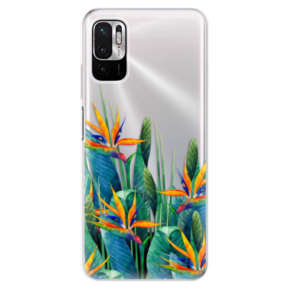 Odolné silikónové puzdro iSaprio - Exotic Flowers - Xiaomi Redmi Note 10 5G