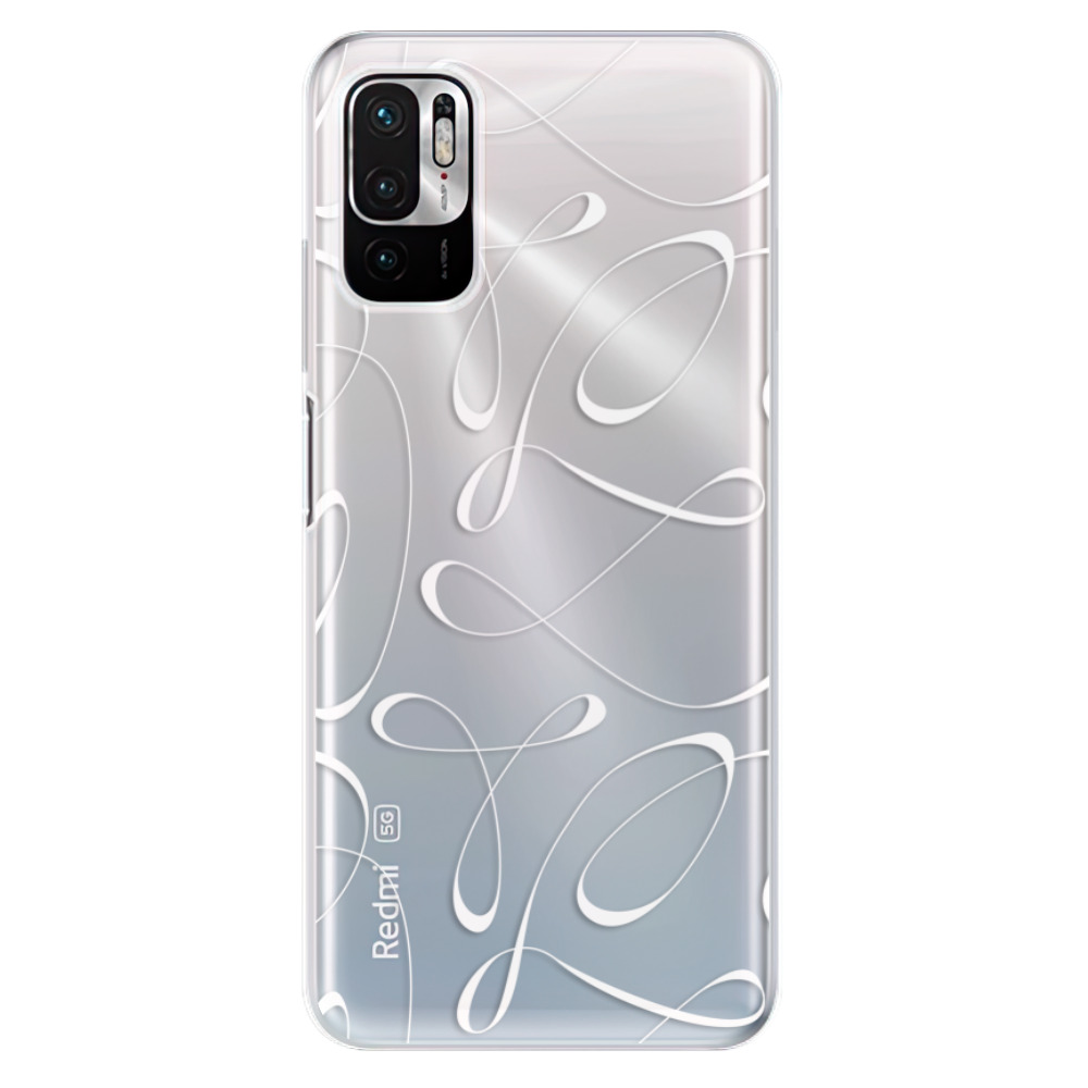 Odolné silikónové puzdro iSaprio - Fancy - white - Xiaomi Redmi Note 10 5G